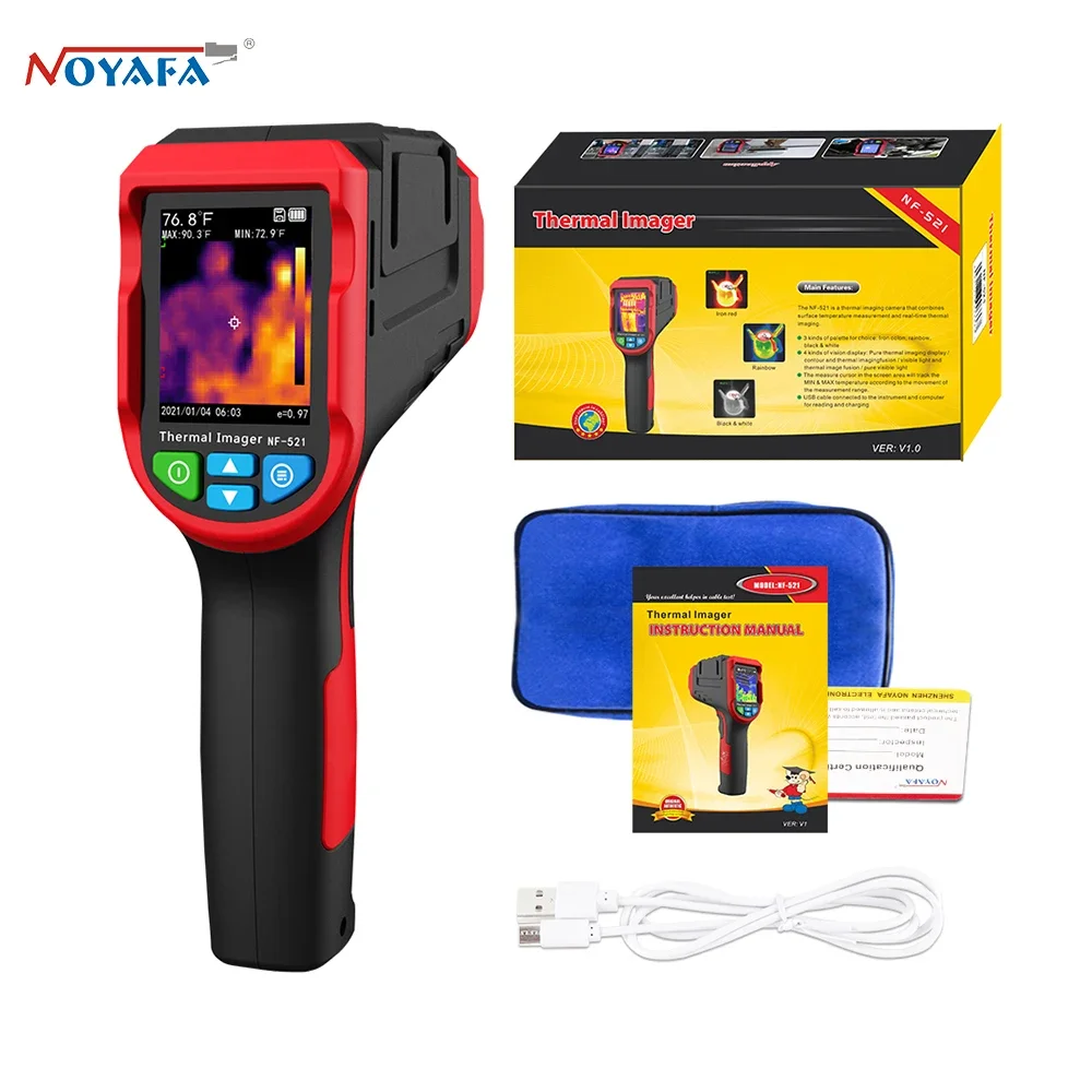 NOYAFA NF-521 Thermal Imager - - Nf 521 Thermal Imaging Camera ulasan dan harga