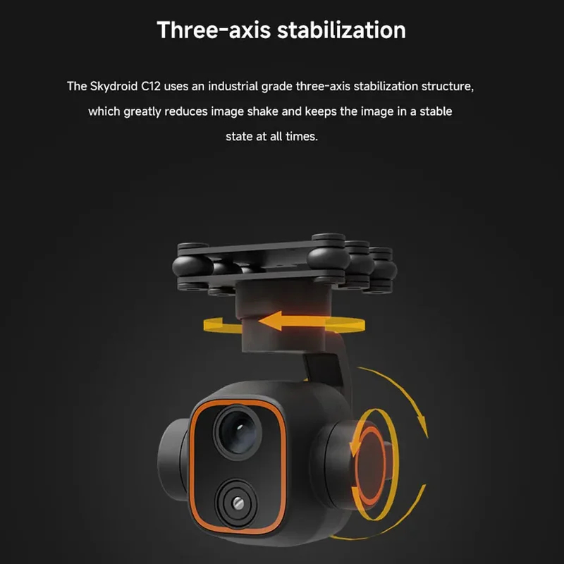 Skydroid C12 2K HD Thermal Ima - Thermal Imager Drone Gimbal ulasan dan harga